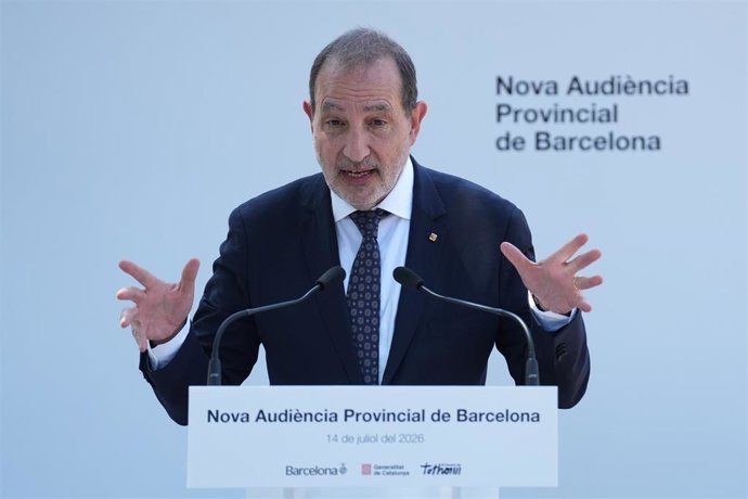 Archivo - El conseller de Justicia, Ramon Espadaler.