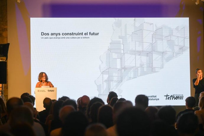 La consellera de Cultura de la Generalitat, Sònia Hernández