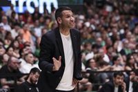 Dani Miret: "Se ha visto una muy buena versión del Joventut y es mejor crecer ganando"