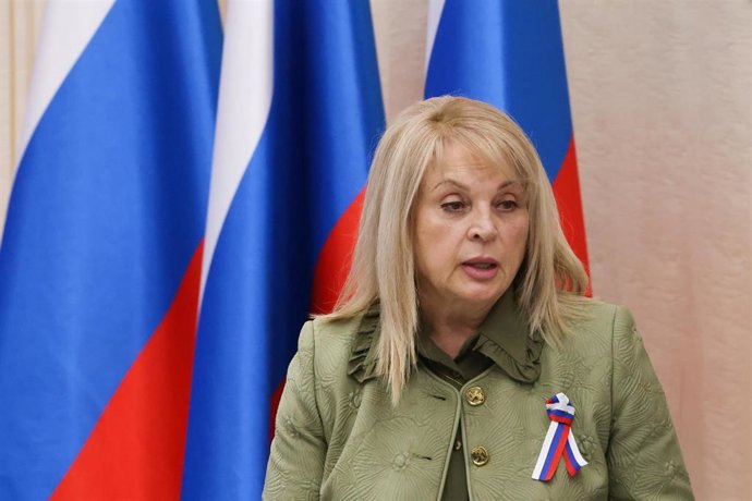 La presidenta de la Comisión Electoral rusa Ella Pamfilova