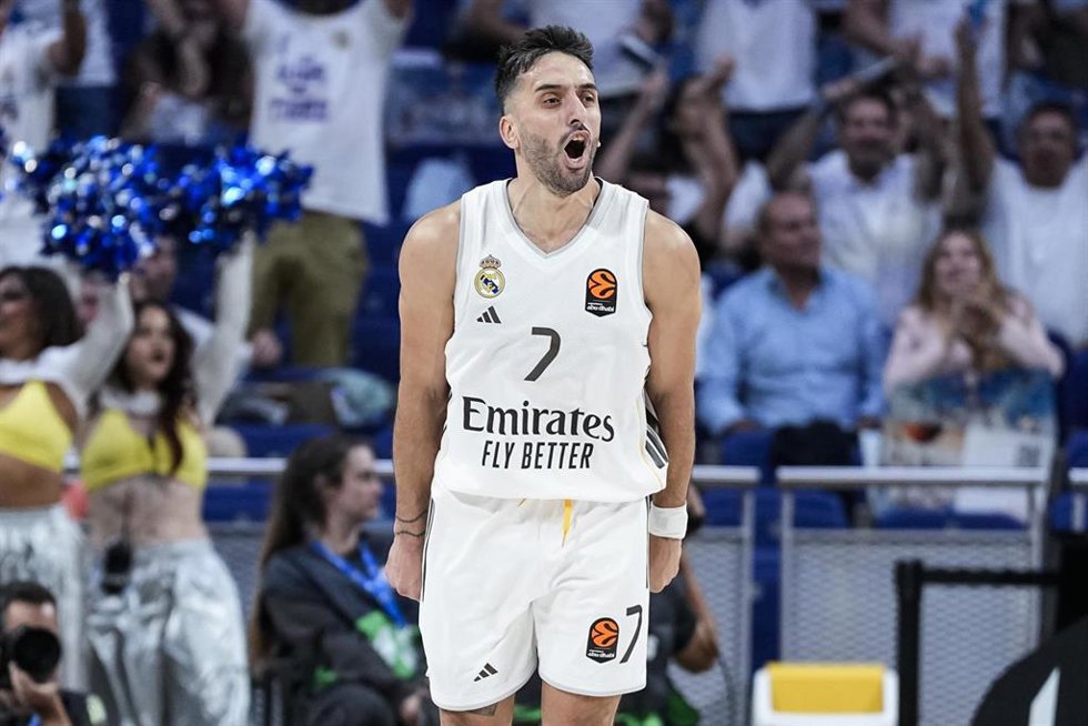 Archivo - Facu Campazzo, durante un partido.