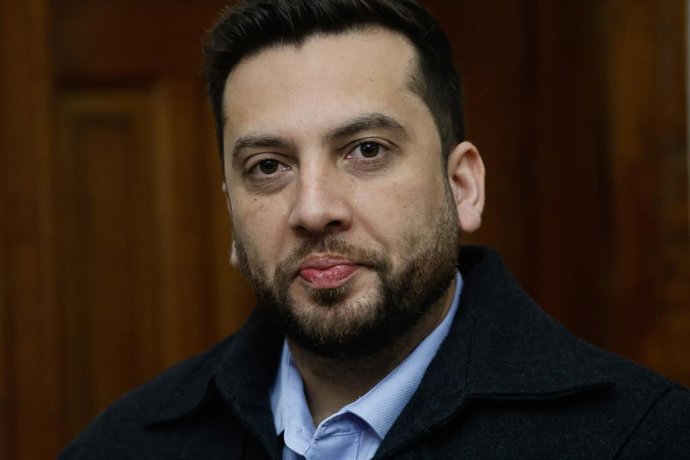 Santiago, 24 de Agosto de 2026.  Los presidentes de Oposicion se reunen en la sede del Partido Socialista para abordar las propuestas del gobierno que vulneran el estado de derecho  Diego Martin /Aton Chile