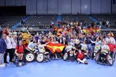 Foto: Fran Cazurro y Lorenzo Edjang guían a España hacia su primera final de Mundial de balonmano en silla de ruedas