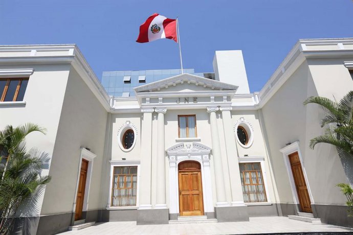 Archivo - Perú.- ERM 2026: en segunda quincena de agosto JNE convocará a firma del Pacto Ético Electoral