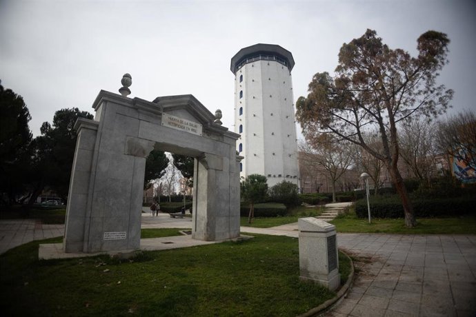 Archivo - Exterior del silo de Hortaleza, a 21 de febrero de 2025, en Madrid (España).