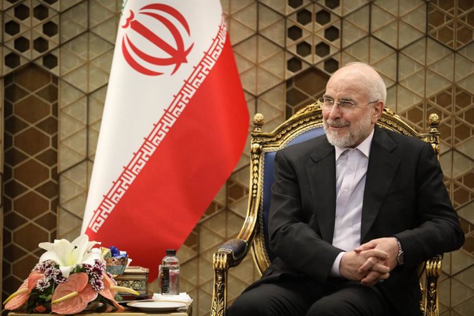 El presidente del Parlamento de Irán, Mohamad Baqer Qalibaf.