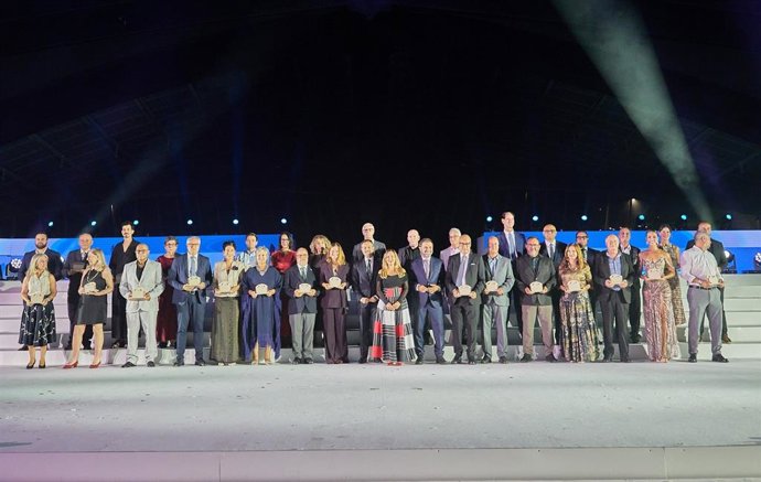 Acto por los 30 años de historia del Recinto Ferial de Tenerife, en Santa Cruz de Tenerife
