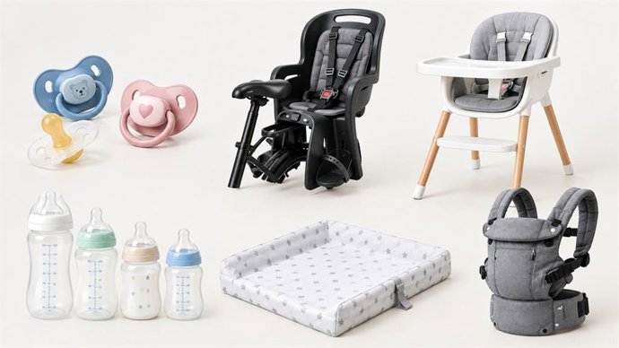 Productos para bebés.