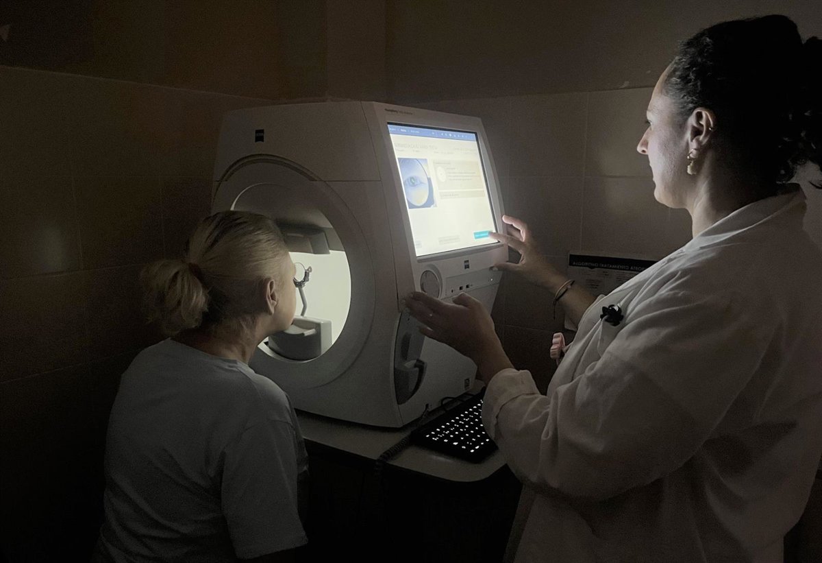 El Hospital de Villarrobledo incorpora una nueva tecnología que reduce el tiempo de las exploraciones oftalmológicas