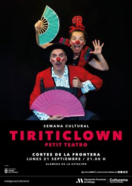Imagen de uno de los carteles de la Diputación de Málaga.