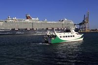 Suspendidas las conexiones por catamarán entre Cádiz con Rota y El Puerto para este domingo