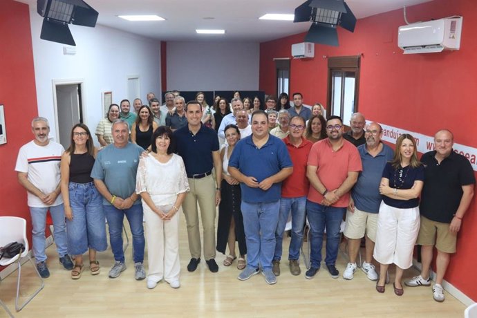 Reunión del Comité Comarcal del PSOE de Jaén en Andújar.