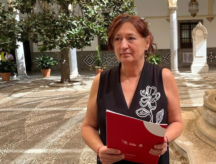 La concejala socialista Eva Fernández.