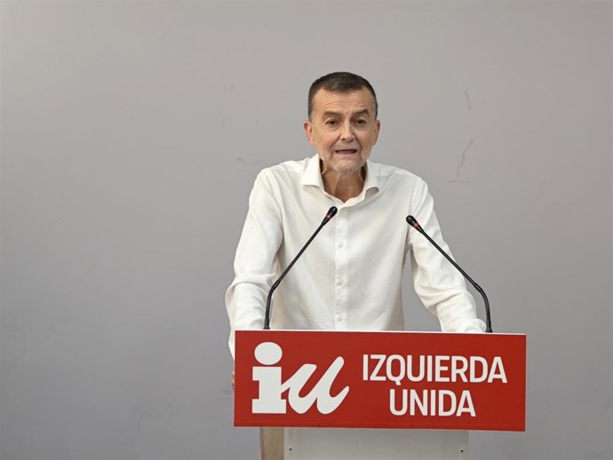 El coordinador federal de Izquierda Unida, Antonio Maíllo