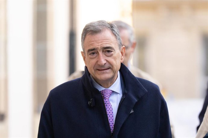El presidente del EBB, Aitor Esteban