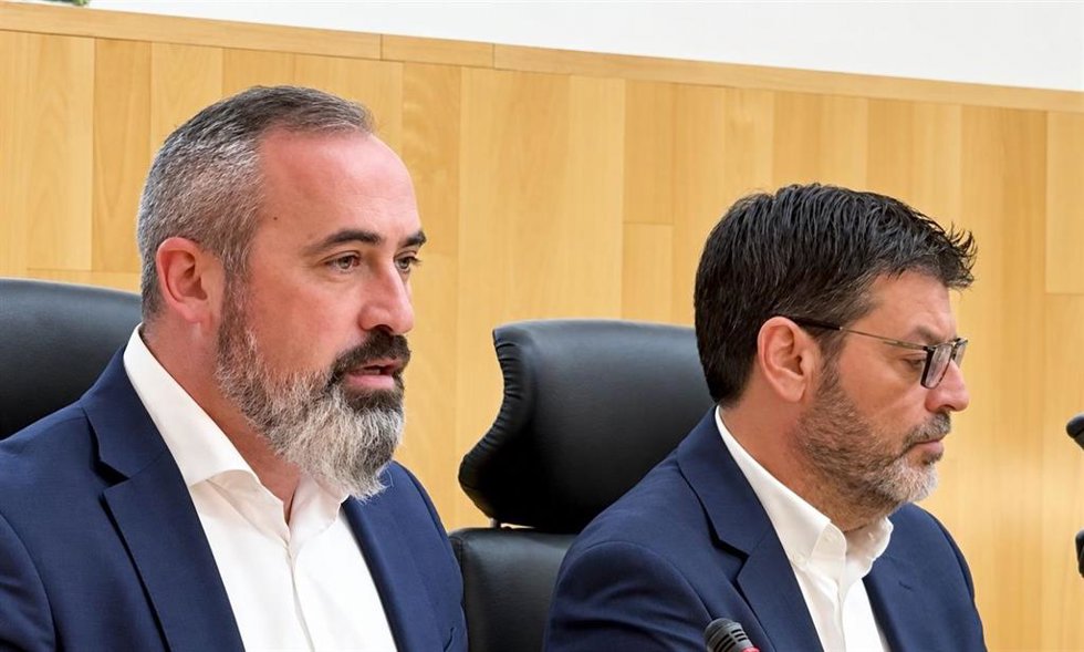 El portavoz del Grupo Provincial Vox, Antonio Luna