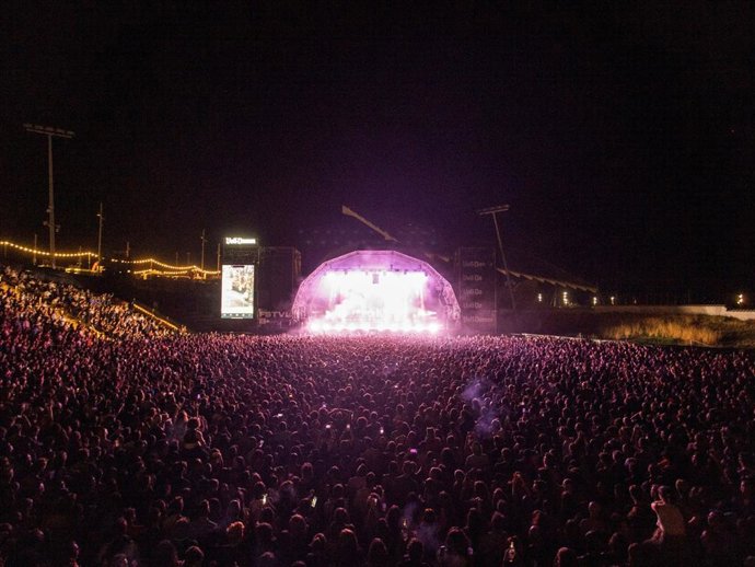 Imatge d'un concert del Festival B