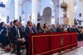 Foto: El presidente de la Diputación de Almería acompaña a los peregrinos del Cristo de la Luz de Dalías