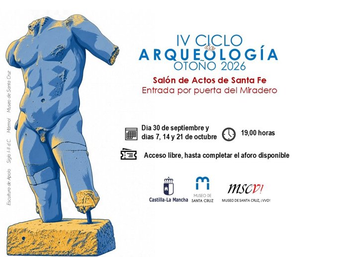 Cartel del Ciclo de Arqueología.