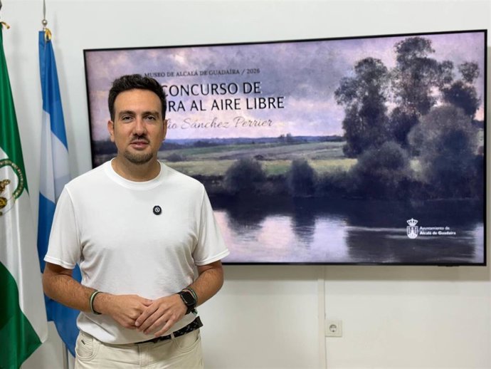 El delegado municipal de Cultura, Patrimonio y Museos de Alcalá de Guadaíra, Christopher Rivas