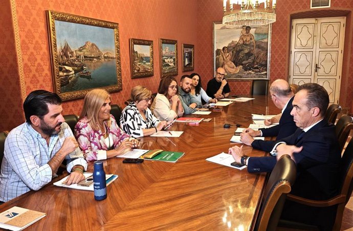 Sesión de la comisión municipal de VPP celebrada este lunes, 21 de septiembre, en el Ayuntamiento de Alicante