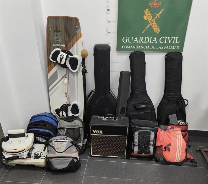 Objetos sustraídos del interior de una vivienda de La Oliva (Fuerteventura)