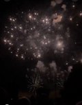 Los fuegos artificiales congregan a 40.000 personas culminando un domingo "con enorme afluencia"