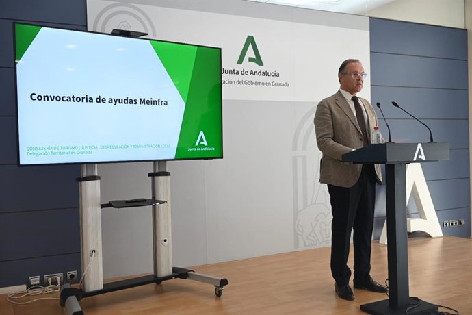 El delegado territorial de Turismo, Justicia, Desregulación y Administración Local en Granada, José Manuel López.