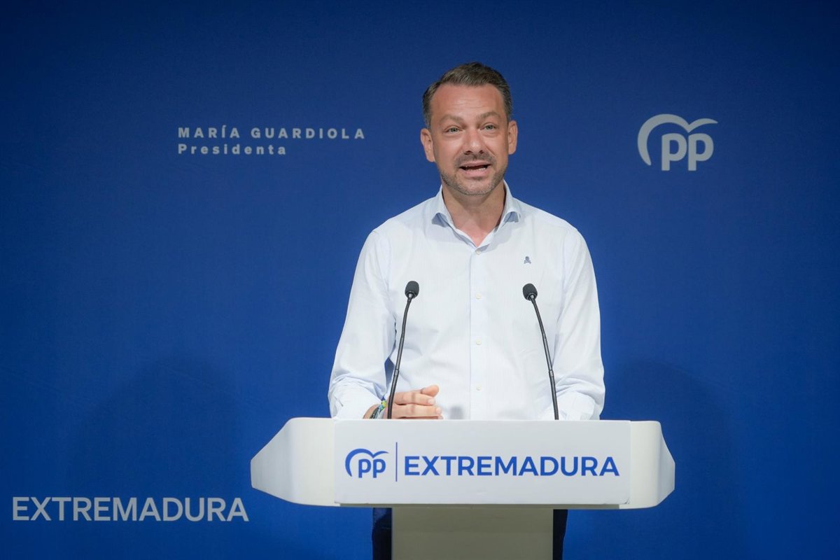 El PP replica a Cotrina que Extremadura  no necesita una negociación a la carta  sobre financiación, sino  igualdad 