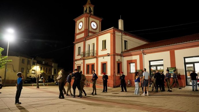 Diputación de Soria. Rodaje de 'Anochece, los últimos días con vida de Federico García Lorca, en Quintana Redonda (Soria).