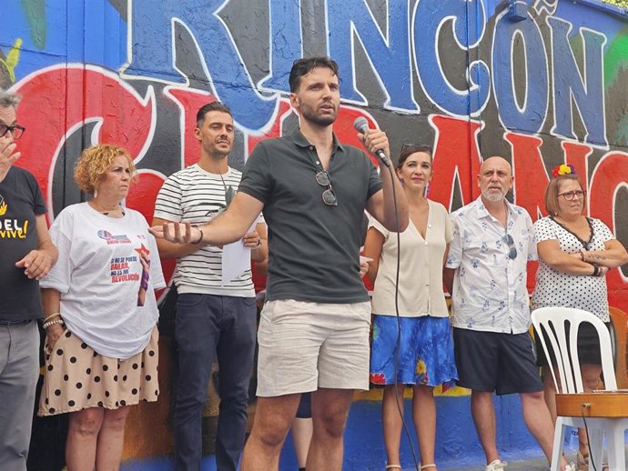El activista malagueño Rafa Borrego.