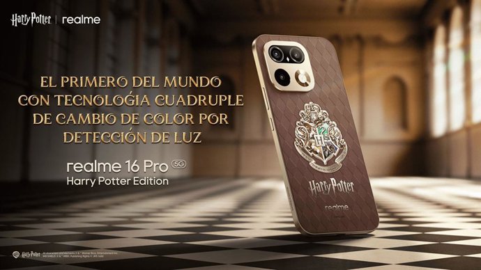 realme 16 Pro Harry Potter - Cambio de color