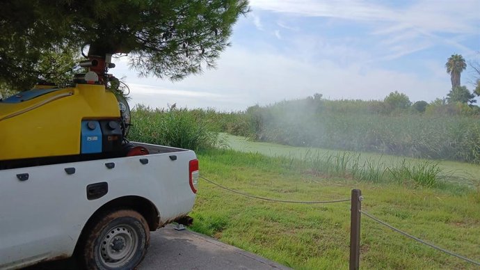 La Diputación intensifica tras las lluvias las actuaciones de vigilancia, muestreo y control de mosquitos
