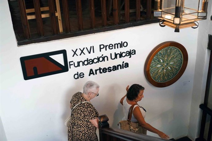 Fundación Unicaja exhibe en Málaga las obras seleccionadas y premiadas de la 26 edición de su Premio de Artesanía.