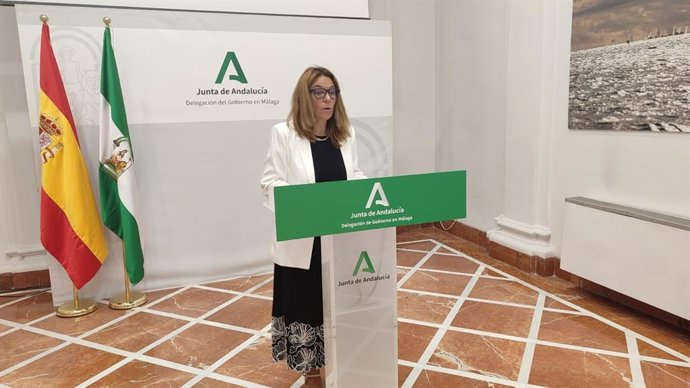 La delegada territorial de Turismo, Justicia, Desregulación y Administración Local de la Junta de Andalucía, Belén Rubio.