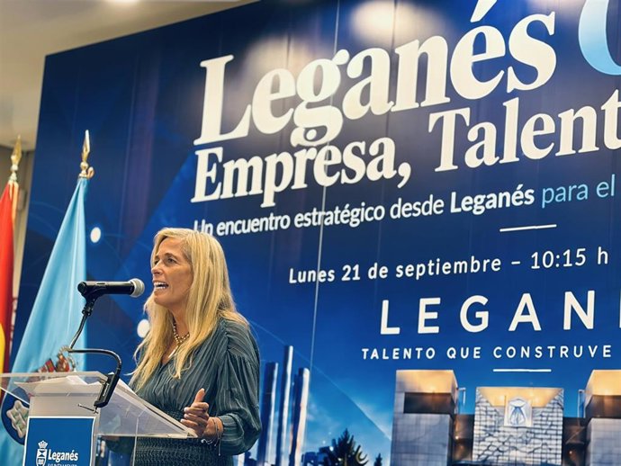 La consejera de Economía, Hacienda y Empleo, Rocío Albert, participa en la tercera edición del encuentro Madrid Global: empresa, inversión y futuro, organizado por el Ayuntamiento de Leganés