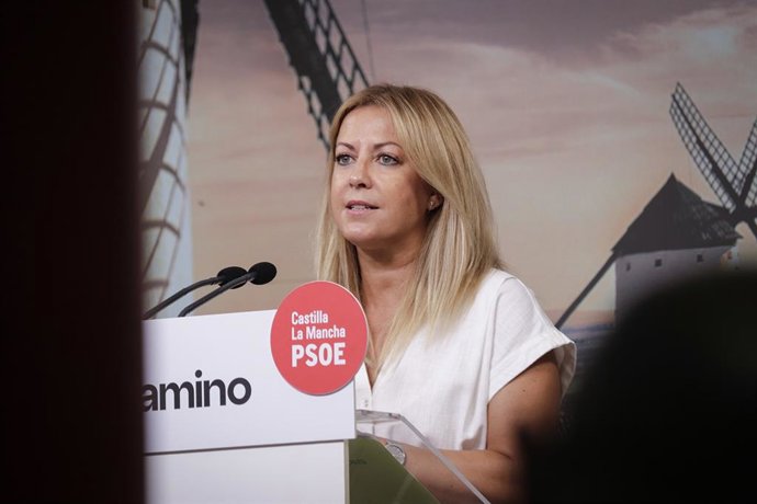 La portavoz del PSOE en las Cortes de C-LM, Ana Isabel Abengózar.
