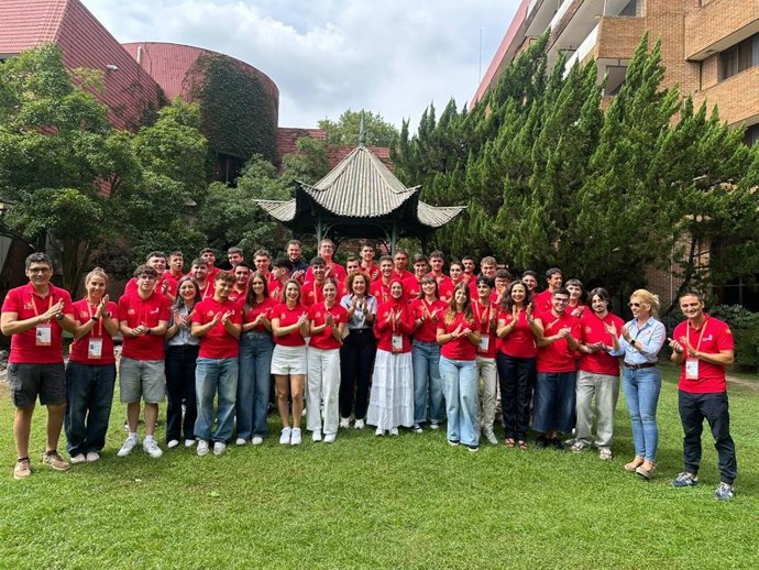Delegación española en las olimpiadas de FP