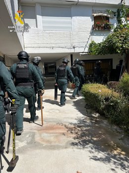 Operación antidroga de la Guardia Civil.