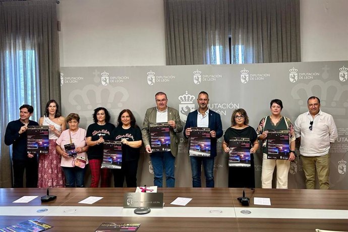 La Diputación de León ha acogido la presentación del V Festival Antonio Llanos Aller.