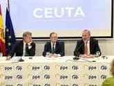 Foto: Feijóo exige a Sánchez en Ceuta activar mecanismos europeos para devolver a migrantes y pedir refuerzo de Frontex