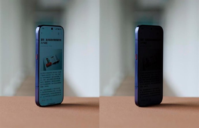 Imagem da tela de privacidade da série Xiaomi 18 Pro.