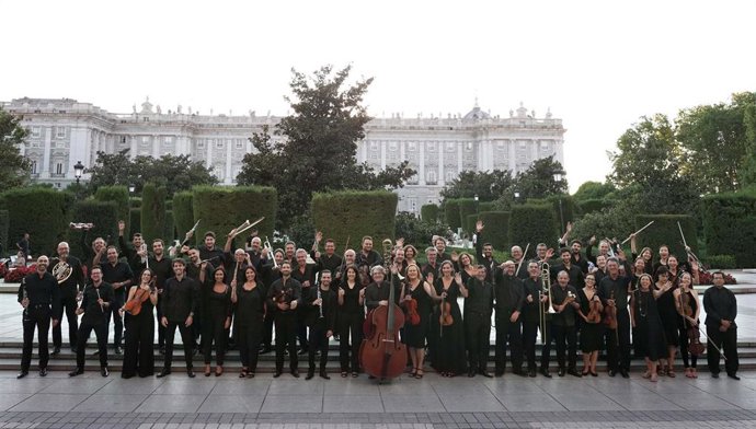 Miembros de la Orquesta Titular del Teatro Real