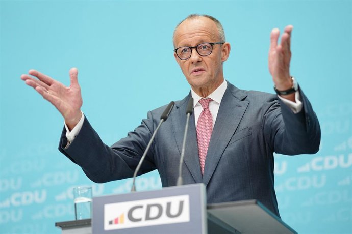 El canciller alemán, Friedrich Merz