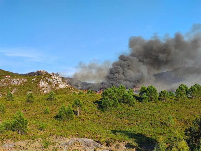 Incendio en Porto do Son