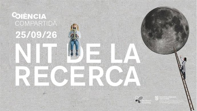 Cartel promocional de la Noche Europea de la Investigación.