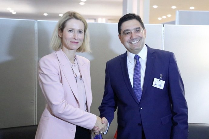 Kaja Kallas e Nasser Bourita