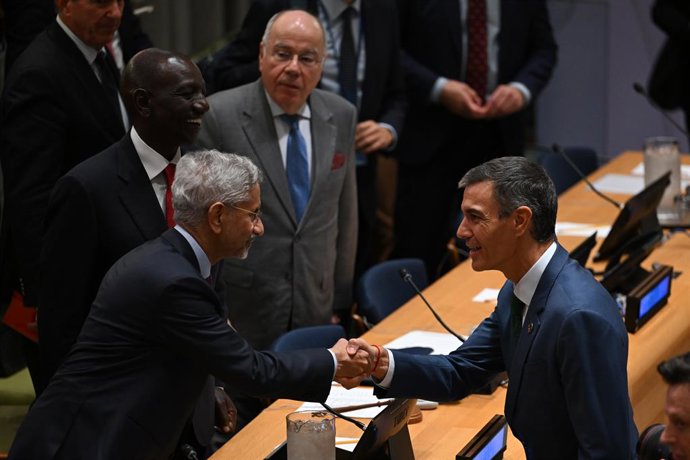 El President Del Govern, Pedro Sánchez, Ha Arrancat La seua Participació En La Setmana D'Alt Nivell De Nacions Unides, Que Se Celebra A Nova York, Amb Una Defensa Del "Multilateralisme Universal I Inclusiu" 