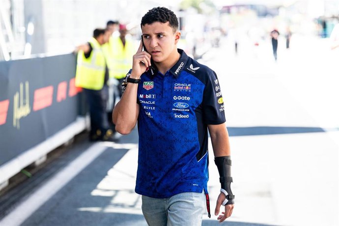 El piloto francés de F1 Isack Hadjar (Red Bull), en el GP de España 2026.