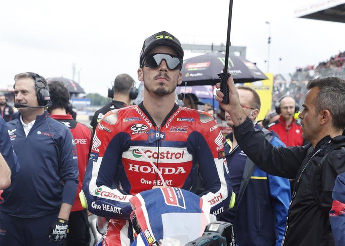 El piloto español de MotoGP Joan Mir (Honda HRC Castrol)